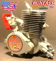 For 100cc 2 Stroke Motorized Bicycle Bike Cycle Gas Motor ENGINE ONLY UPGRADE