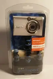 Joby Genuine Gorillapod Camera Tripod Model GP1-ABEN Black & Blue Brand New