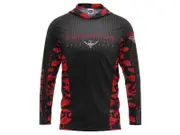 Essendon Bombers Youths Hooded Fishing Shirt