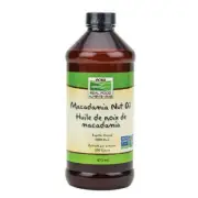 Pure Macadamia Nut Oil 100% 473 Ml By Now