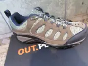 NEW MERRELL FARADAY TRAIL HIKING SHOES MENS 11.5 J276512C STONE/BROWN