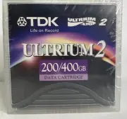 5 New TDK D2405-LTO2 LTO-2 Ultrium LTO 2 - 200/400GB Data Cartridge Tape