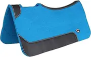 CHALLENGER Horse Western Contoured Wool Felt Therapeutic Red Saddle Pad 3981