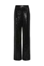 BNWT SASS & BIDE 'Chic Conquest' Black Sequin Pants - Size 10 - $390