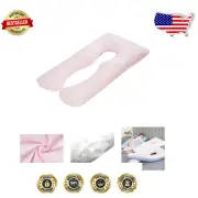 Versatile 55-Inch Pregnancy Body Pillow - Support for Belly, Hips & Back Relief