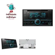 Double DIN in-Dash CD Car Stereo. AM/FM with Bluetooth, Amazon Alexa Voice Co...