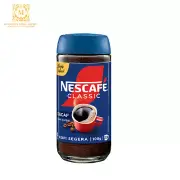 NESCAFE Instant Coffee Classic Decaf Jar 100gm - Halal Certified Malaysia