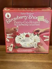 Strawberry Shortcake Berry Go Round matching game 1981 NOS sealed