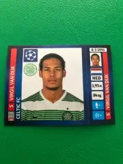 PANINI VIRGIL VAN DIJK ROOKIE STICKER 2013 2014 CHAMPIONS LEAGUE LIVERPOOL