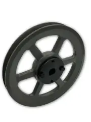 CAST IRON ELECTRIC MOTOR PULLEY SHEAVE 12.75" 1 SINGLE GROOVE FOR B, BX, 5L BELT