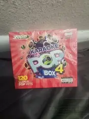 Zoom Karaoke Pop Box 4 - 6 CD+G Set - 120 Super Pop Hits - New!