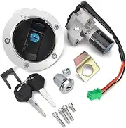 Ignition Barrel Key Switch for Suzuki GW250 for Inazuma GSXR250 2013-2017 37101-48860 Ignition Switch Fuel Gas Cap Seat Lock Kit Motor Ignition Key Switches