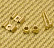 SGVW-G (2) Gold Vintage Style String Guides for Guitar