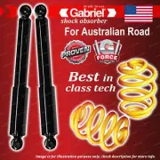 Rear Gabriel Ultra Shocks + Lowered King Springs for Mitsubishi Cordia AA AB AC (for: Mitsubishi)