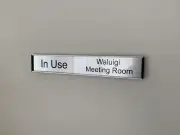 Office Door Sign - Sliding In/Out 300mm x 35mm