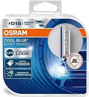 OSRAM 66140CBB-HCB XenArc Cool Blue Boost D1S, HID Headlamp, Hyper Blue Light, 85V, 35W, Off-Road Only, Duo Box, Set of 2