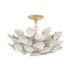 Corbett Lighting 356-21 Aimi 6"W LED Flush Mount Ceiling Fixture - Gold