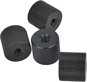 NKSRCP 4 Pcs Tripod Nut Barrel Nut Camera Connection Nut with 1/4''-20 Thread Hole for Articulating Magic Arms Tripod Rigs Replacement