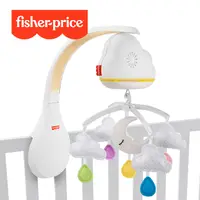 在飛比找PChome24h購物優惠-【奇哥】Fisher-Price 費雪 安撫雲朵音樂吊鈴