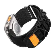 Nylon Watch Band Strap Compatible with Apple Watch 38/40/41/42/44/45/49cm