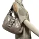 [二手] COACH F15527 Campbell Soho 金屬香檳銀 單肩包 三夾層 肩背包 Vintage Bag 二手 特殊色 絕版