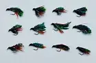 ONE DOZEN (12) #18 Alexandra WET Wets FLY FISHING FLIES Combine Shipping