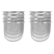 8 Pcs Tea Cup Top Filter Strainer Teapot Insert Unique Infuser Dad