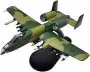for US A-10 Warthog Hog Attack Plane Fighter Diecast Metal Aircraft Model Toy Gift 1/100 Scale(Warthog MC)
