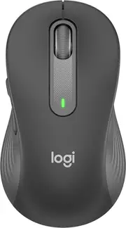 Logitech Signature M650 L Full Size Wireless Mouse - for Large Sized Hands, 2-Year Battery, Silent Clicks, Customisable Side Buttons, Bluetooth, for PC/Mac/Multi-Device/Chromebook - Graphite