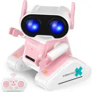 FOHOA Rechargeable Remote Control Robot Toys -Pink