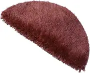 Toddmomy 60cm Round Pet Cushion Long Plush Dog Resting Pad Warm Pad for Indoor Dogs Plush Cushion for Autumn/Winter
