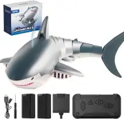 Remote Control Shark Pool Toys, 2.4G RC Dolphin Toy, Water Toys for Kids Age 8-3