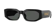 Versace VE4489U GB1/87 Men's Sunglasses Black Size 55