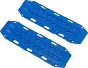 RC Car Sand Ladder Board Ramp Board for RC Cars DIY Modified Lightweight Anti Skid Plate for 1/10 Crawler Accessories, Blue