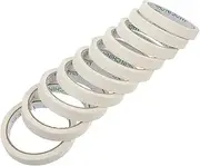 10 Pack Single Side Masking Tape Crepe Paper Adhesive Car Spraying Tapes for Painting Protection