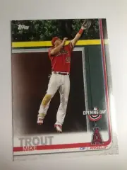 2019 Topps Opening Day Mike Trout Angels 24