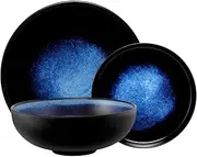 [Maxwell & Williams] Caviar Midnight Coupe Dinner Set 12pc Gift Boxed