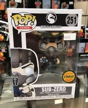 Funko Pop! Mortal Kombat X #251 - Sub-Zero Action Figure - Chase