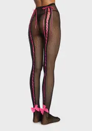 Down For Heartbreak Fishnet Tights