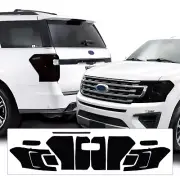 Fits Ford Expedition 2018-2021 Head Tail Light Precut Smoke Vinyl Tint Film (for: Ford)