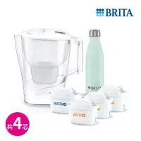 在飛比找momo購物網優惠-【BRITA】Aluna XL愛奴娜濾水壺+去水垢3入濾芯+