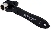 BIKEHAND Bike Crank Extractor Puller Remover for Square Threaded Taper Crankset or ISIS & Octalink - Easy Bicycle Crank Arm Removal Tool