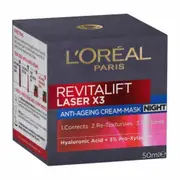 L'Oreal Revitalift Laser x3 Night Cream Mask 50ml