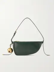 [Burberry] Burberry - Leather Shoulder Bag - Green - One size One size Green