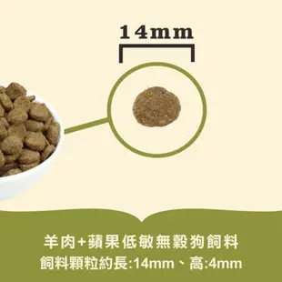 ★Petshop寵物網★Acana 羊肉+蘋果低敏無穀狗飼料 2KG/6KG