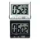 LCD Digital Kitchen Timer Alarm Clock Magnet Count Up Countdown Alarm Clock