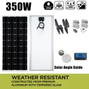 350W Solar Panel Kit 12V 350 Watt Mono Caravan Camping Home Battery Charging AU