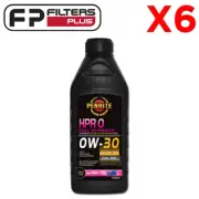 6 x HPR5001 Penrite HPR 5W40 Engine Oil 1 Litre - Full Synthetic - Full Zinc