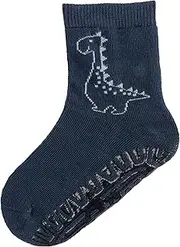 [Sterntaler] Fli Fli Sun Dino - Boys Tile Speedster with Motif - Thin Stopper Socks Baby - Comfortable