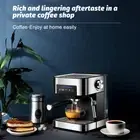 Espresso Coffee Machine 20 Bar 15 Cups 1.6L Capacity Water Tank 850W Espresso